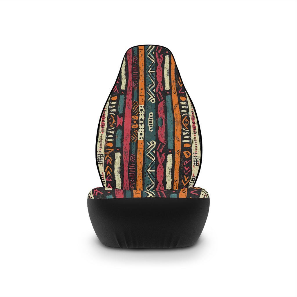 Boho serape stripe car seat covers, product view 4