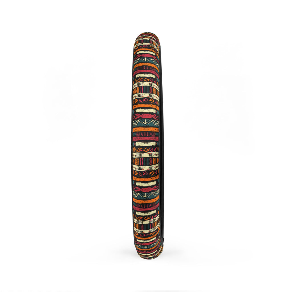 Boho serape stripe steering wheel cover, product view 5