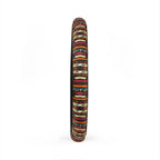 Boho serape stripe steering wheel cover, product view 6