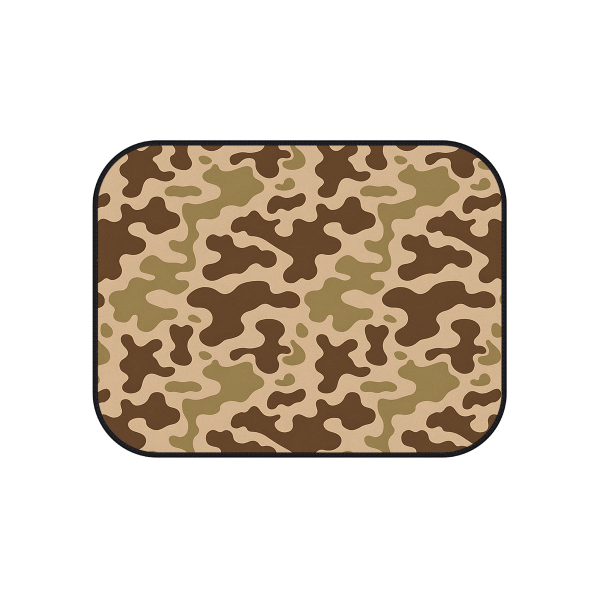 Brown camo car mats, product view 4