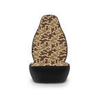 Brown camo car seat covers, product view 4