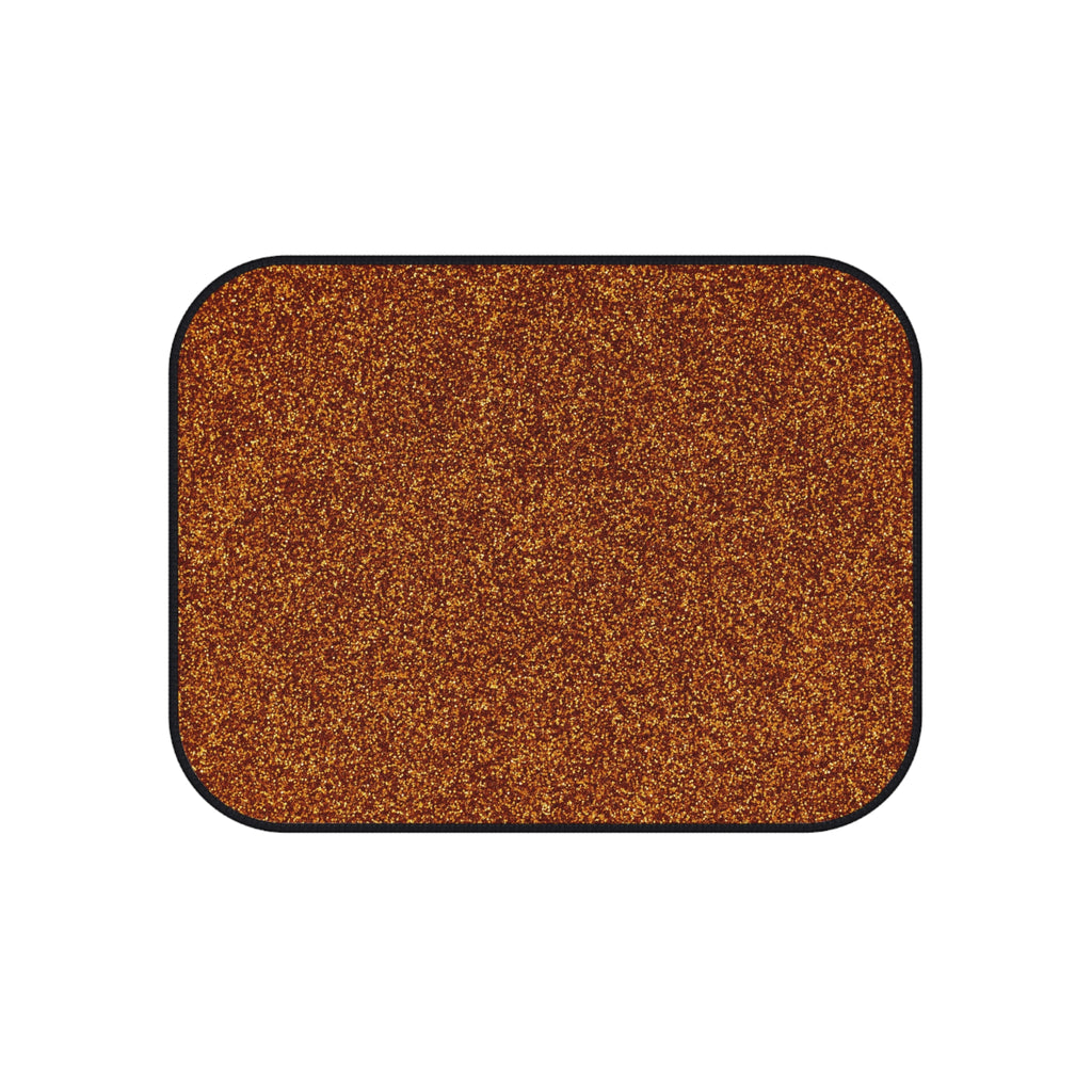 Brown rainbow glitter car mats, product view 5