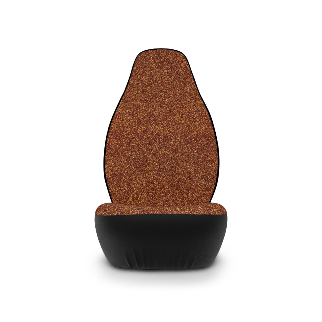 Brown rainbow glitter car seat covers, product view 5