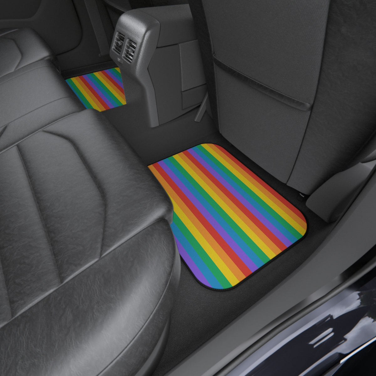Colorful Rainbow car mats, product view 10