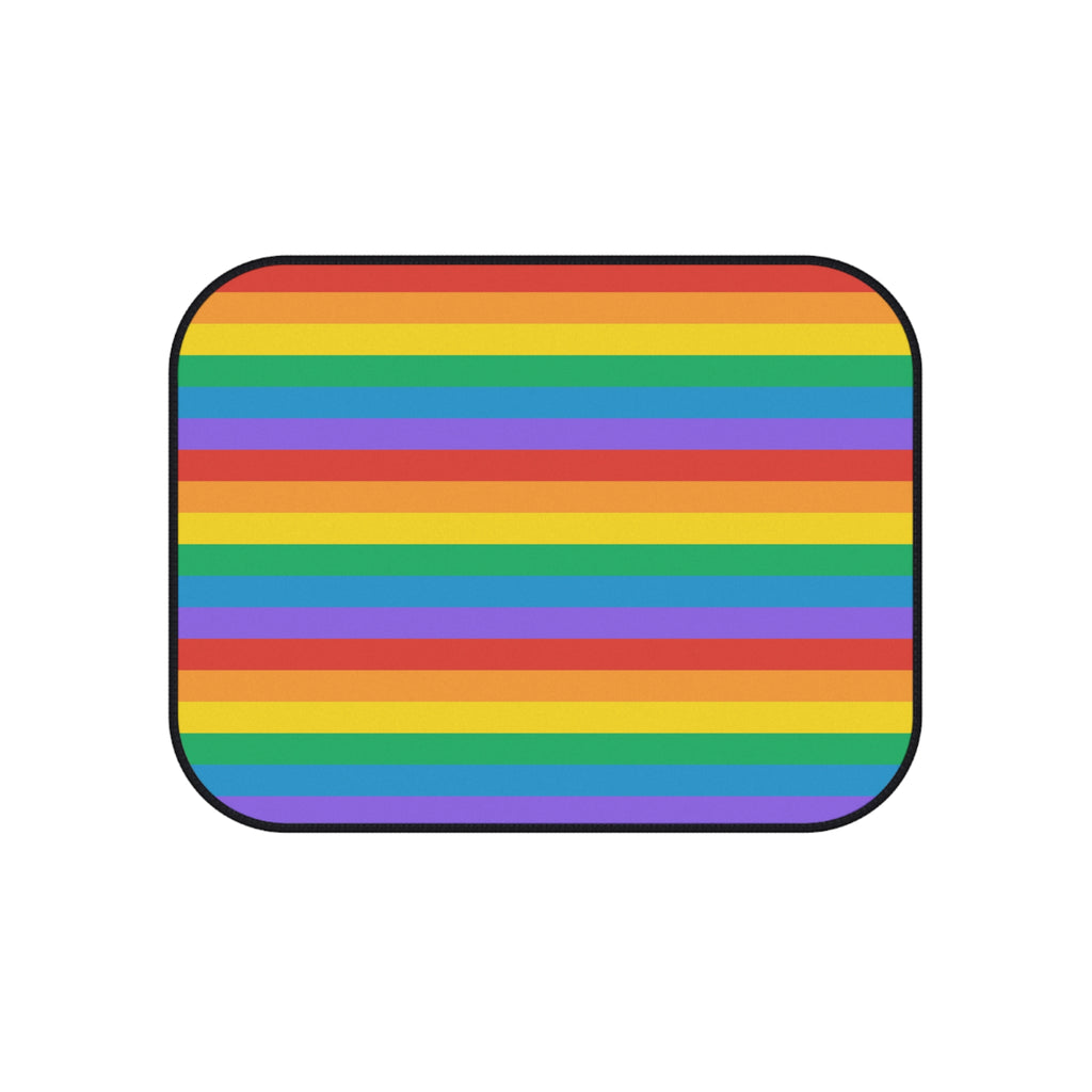 Colorful Rainbow car mats, product view 4