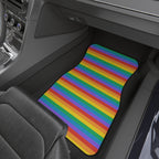 Colorful Rainbow car mats, product view 8