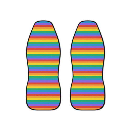 Colorful Rainbow Car Seat Covers