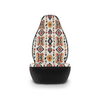 Cream boho tribal car seat covers, product view 4