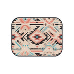 Cream pastel aztec car mats, product view 4