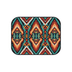 Dark aztec diamond car mats, product view 5