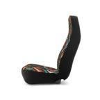 Dark aztec diamond car seat covers, product view 7