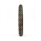 Dark aztec diamond steering wheel cover, product view 5
