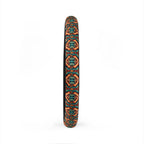 Dark aztec diamond steering wheel cover, product view 6