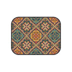 Dark boho floral car mats, product view 5