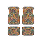 Dark boho floral car mats, product view 6