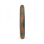 Dark boho floral steering wheel cover, product view 5