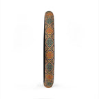 Dark boho floral steering wheel cover, product view 6