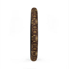 Dark brown desert boho steering wheel cover, product view 6