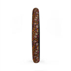 Floral gothic skull steering wheel cover, product view 5