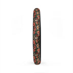 Flower gothic skull steering wheel cover, product view 5