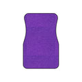 Gold rainbow glitter car mats, set of four, front and rear mats