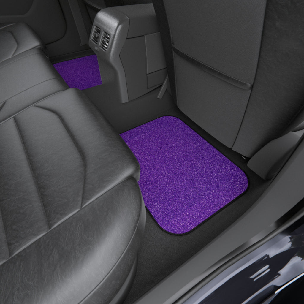 Gold rainbow glitter car mats, product view 11