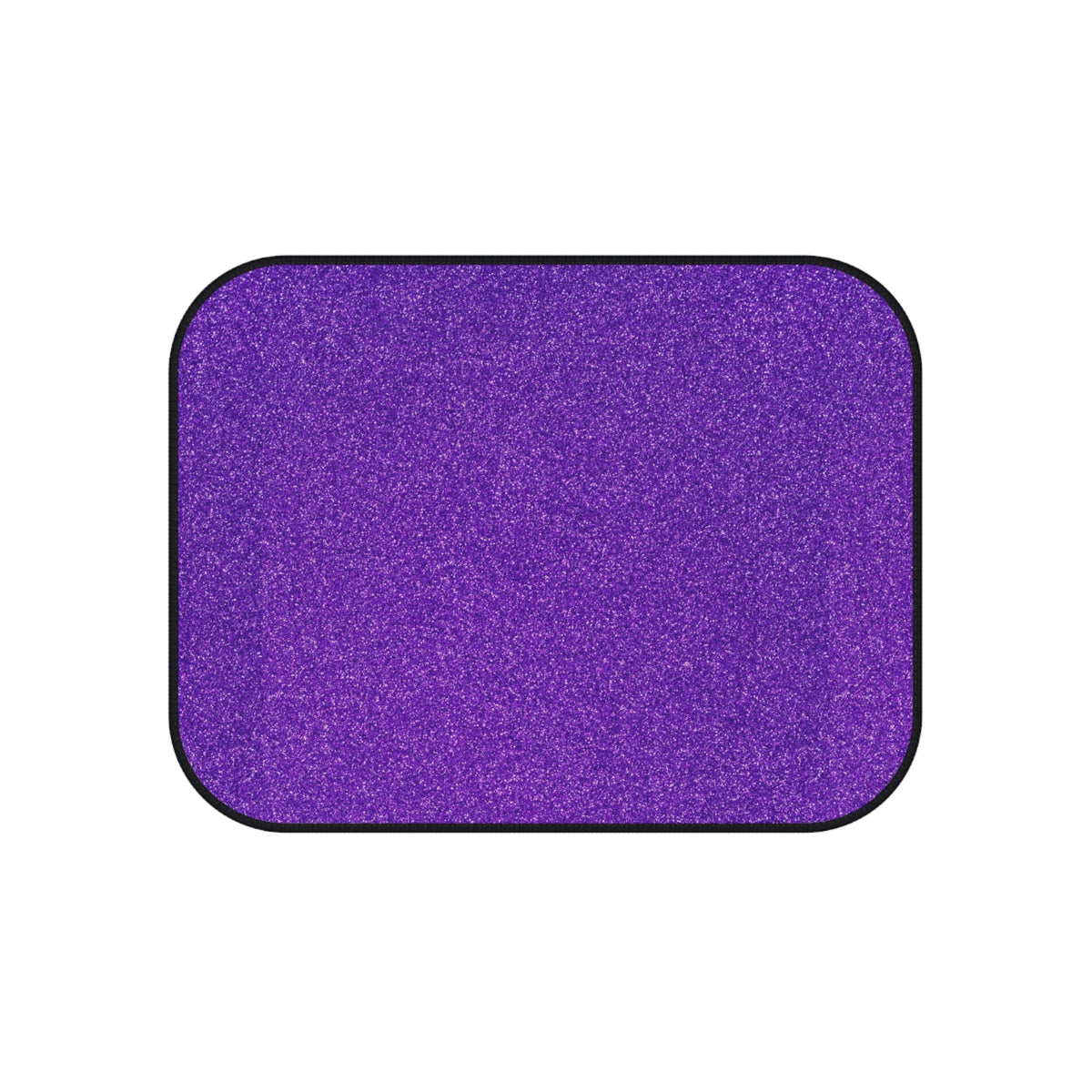 Gold rainbow glitter car mats, product view 4
