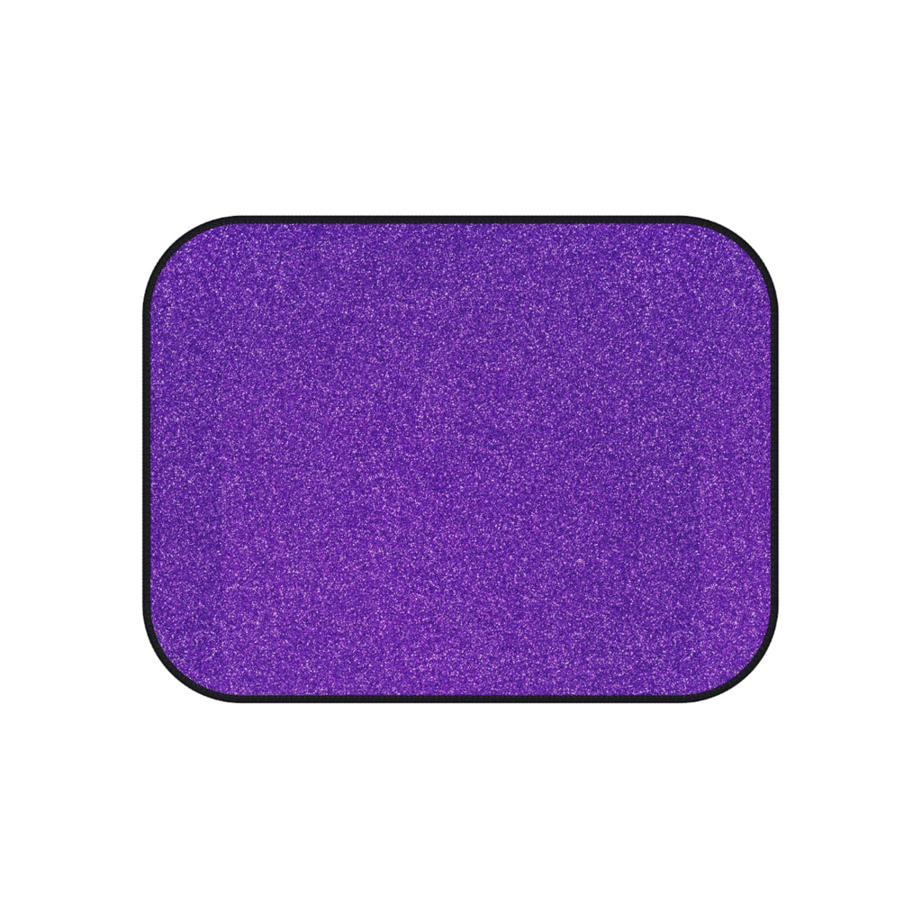 Gold rainbow glitter car mats, product view 5
