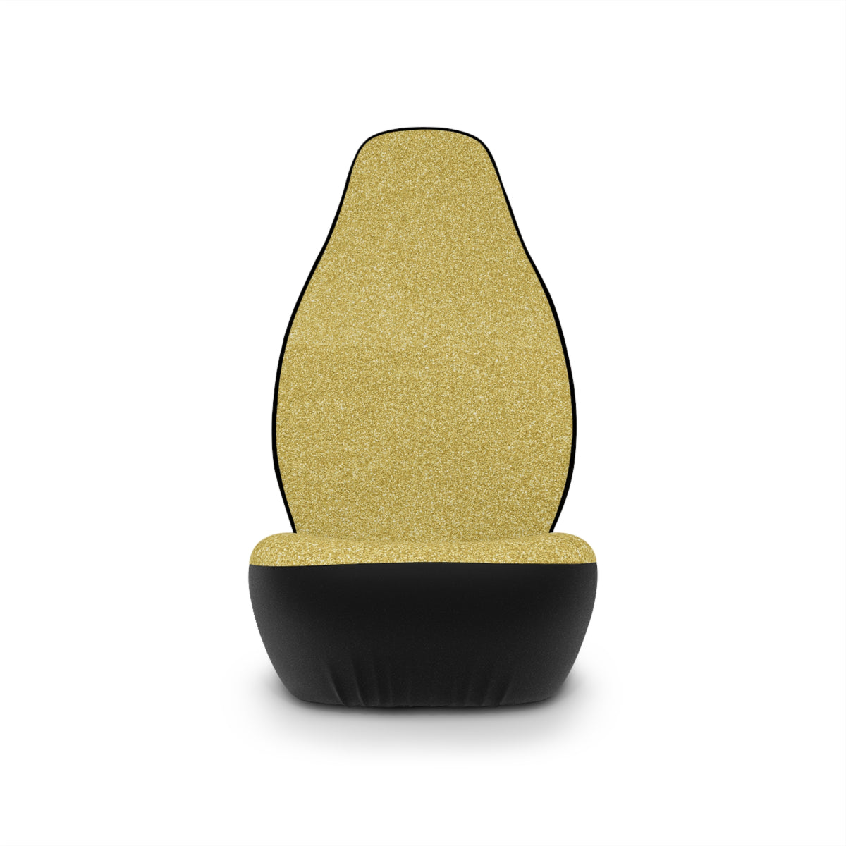 Gold rainbow glitter car seat covers, product view 4