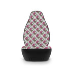 Gothic skull roses car seat covers, product view 3