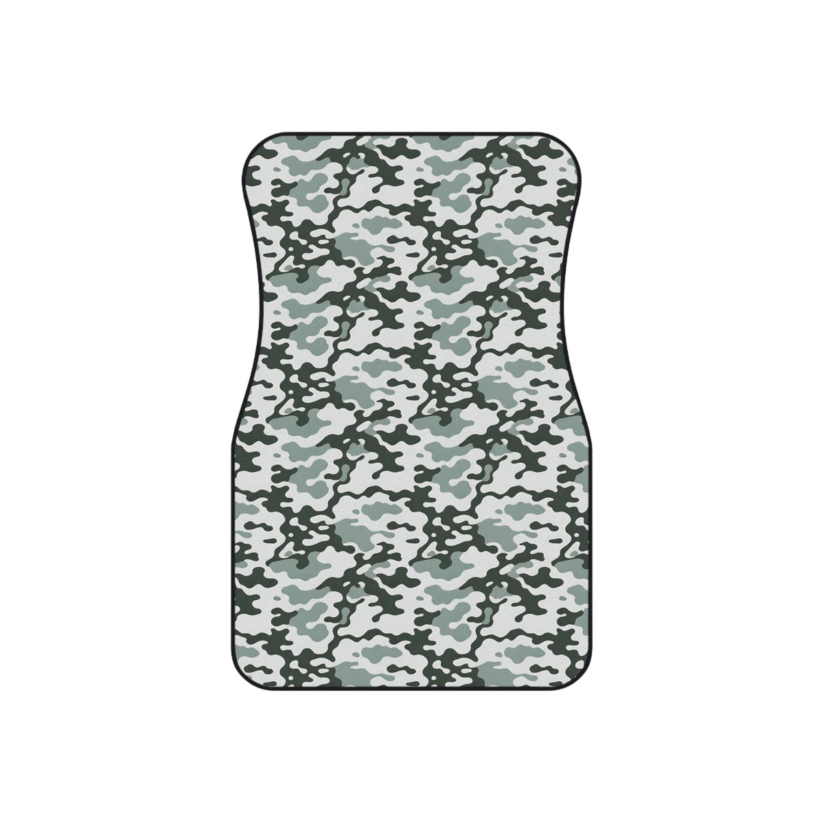 Gray camo car mats, product view 3