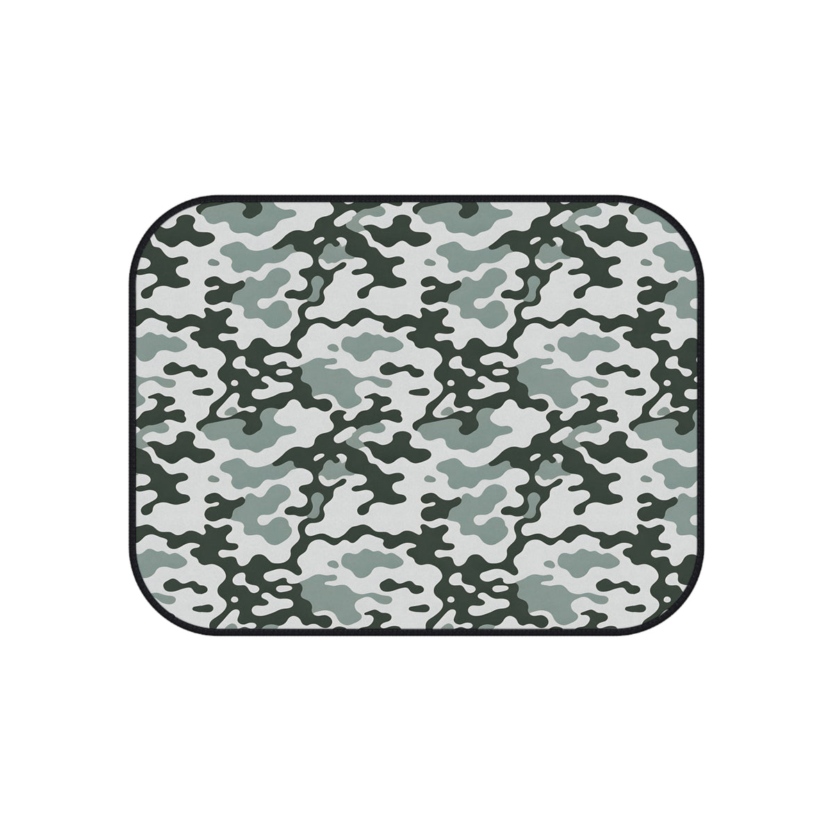 Gray camo car mats, product view 4