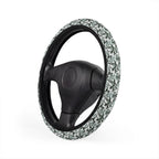 Gray camo steering wheel cover, product view 4