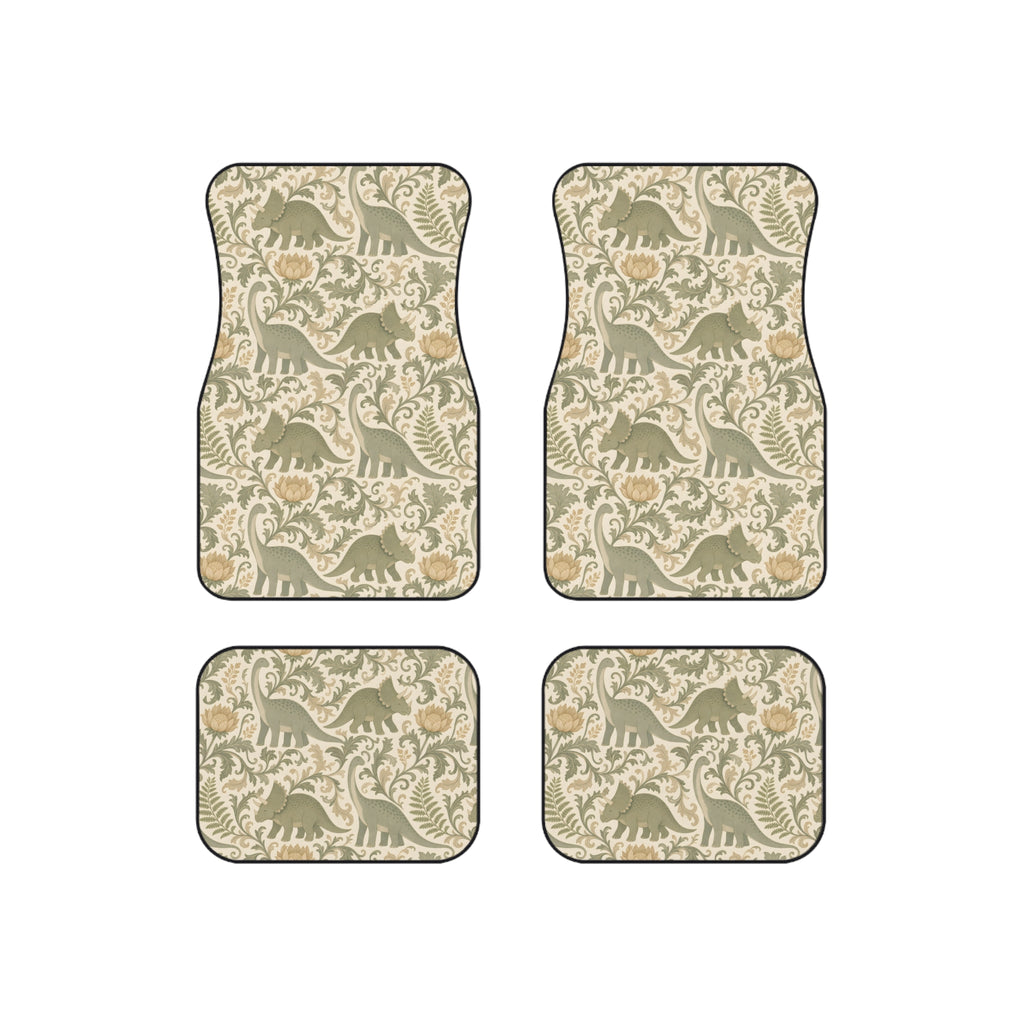 Green dinosaur car mats, product view 6