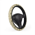 Green dinosaur steering wheel cover, product view 3