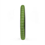 Green polka dot steering wheel cover, product view 5