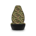 Green woodland camo car seat covers, product view 4