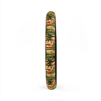 Hawaiian flower print steering wheel cover, product view 5