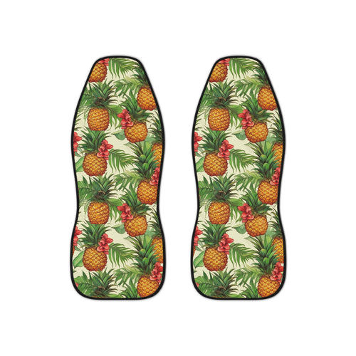 Hawaiian Pineapple Print Car Seat Covers