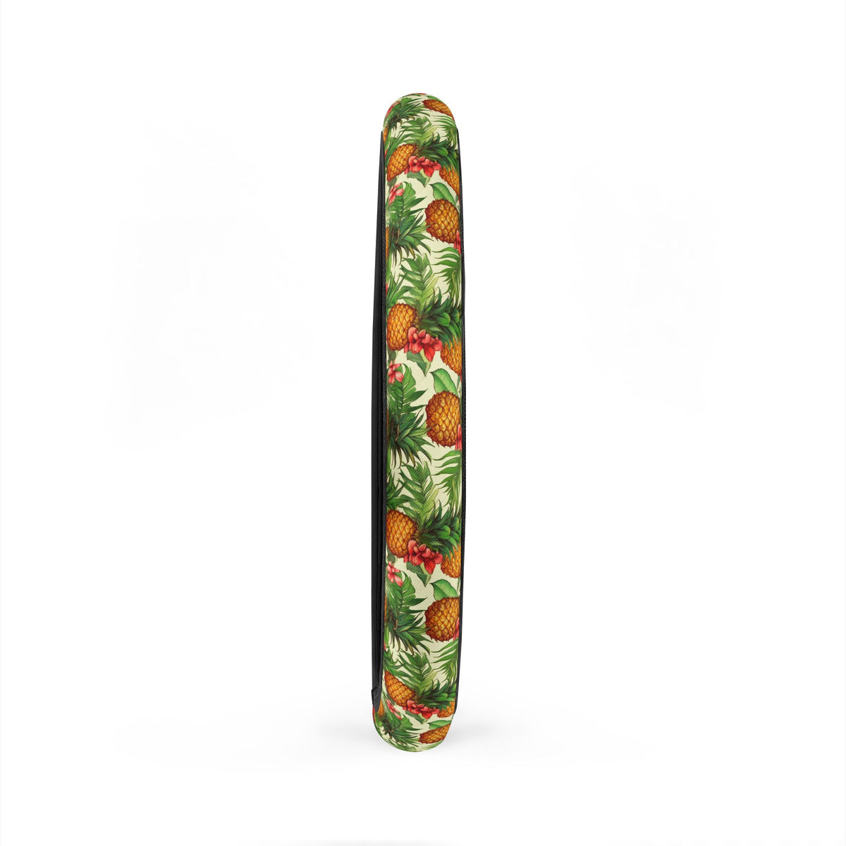 Hawaiian pineapple print steering wheel cover, product view 6