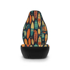 Hawaiian surfboard print car seat covers, product view 4