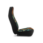 Hawaiian surfboard print car seat covers, product view 6