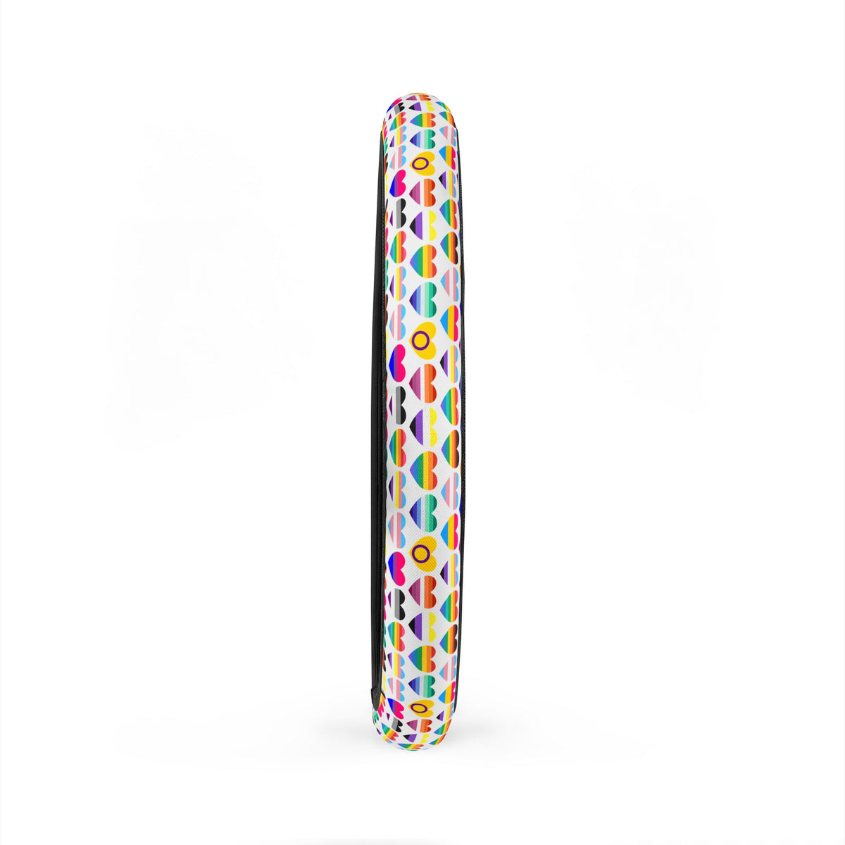 Interracial love pride steering wheel cover, product view 6