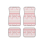 Light pastel aztec print car mats, product view 6