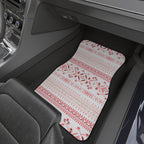 Light pastel aztec print car mats, product view 9