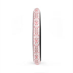 Light pastel aztec print steering wheel cover, product view 5