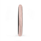 Light pink leopard print steering wheel cover, product view 6