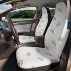 Mini rainbow pride car seat covers, product view 2