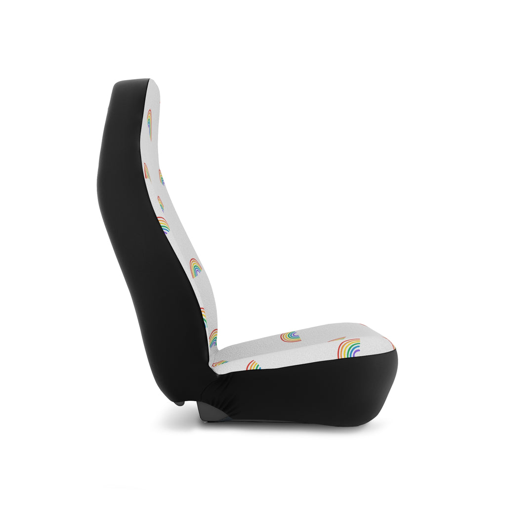 Mini rainbow pride car seat covers, product view 5