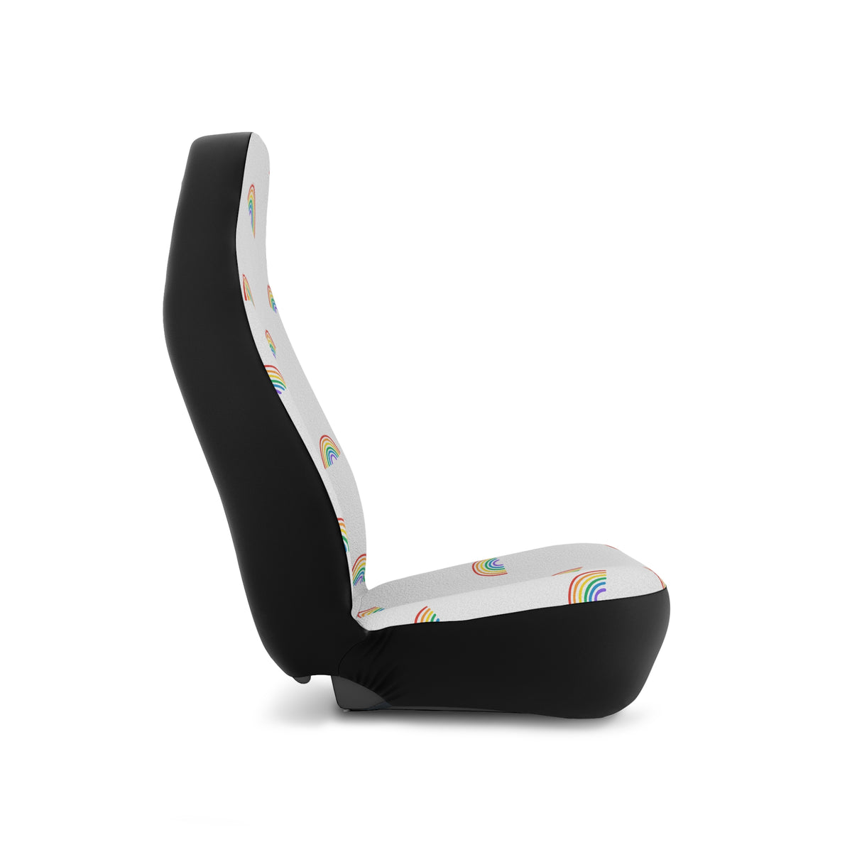 Mini rainbow pride car seat covers, product view 5